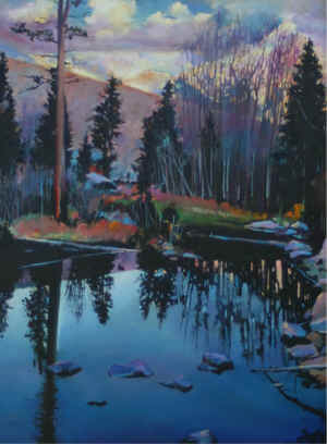 Sierra Reflections 36x48 Oil on Canvas.JPG (249347 bytes)